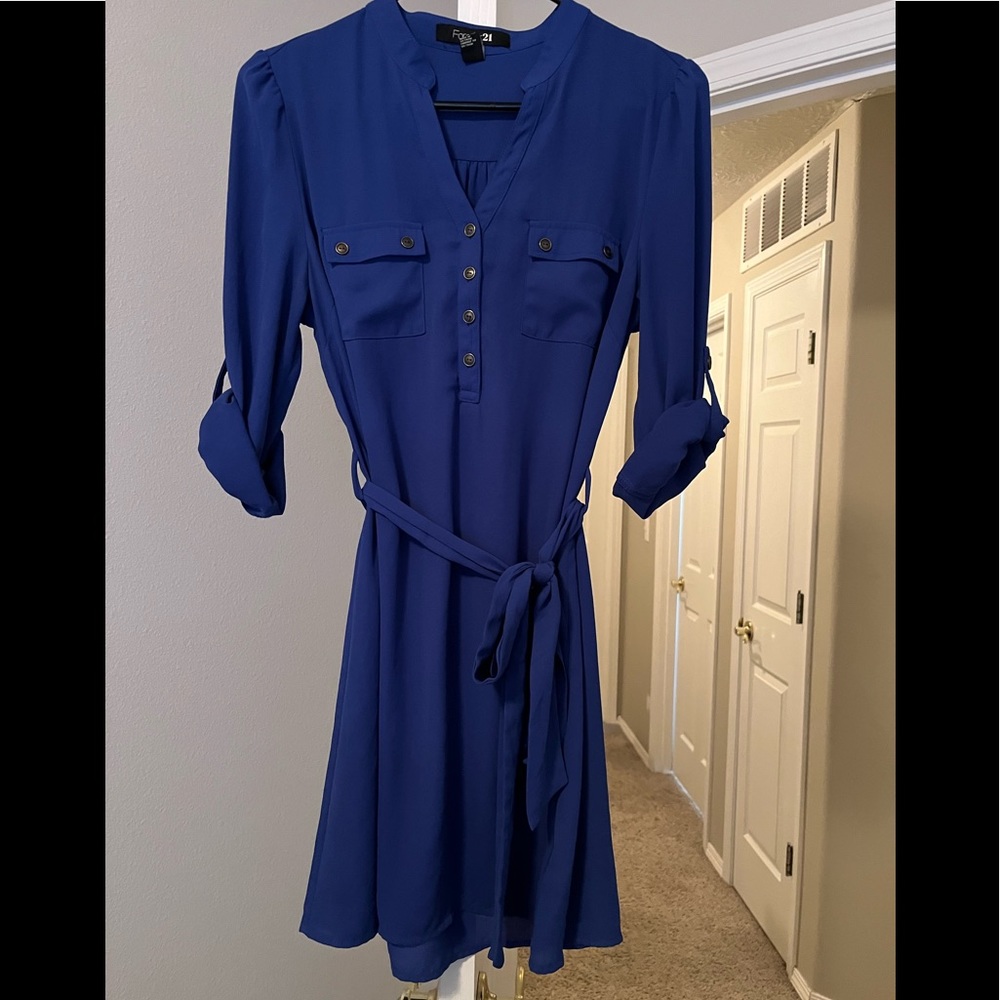 Blue Forever 21 Dress